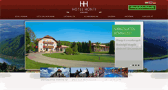 Desktop Screenshot of hotelhonti.hu